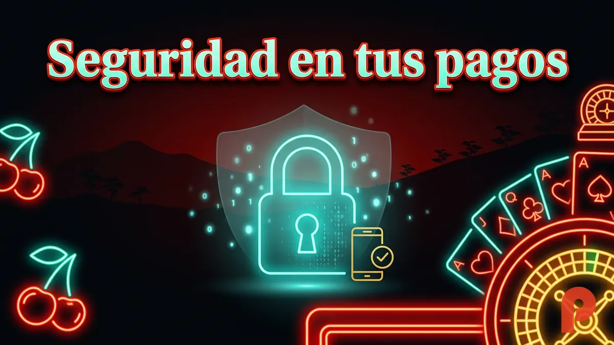 Icono de candado y escudo de seguridad con montañas cafetaleras de Honduras para pagos seguros en Pin-Up Honduras