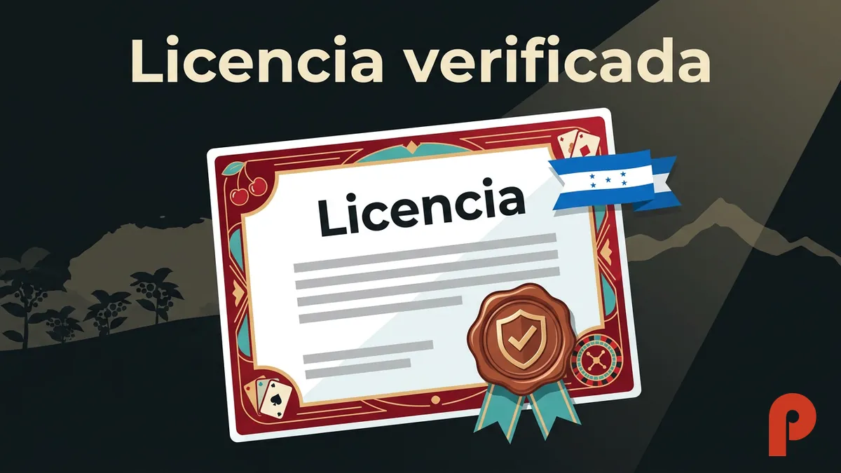 Licencia Curazao y regulador verificados para Pin-Up Honduras